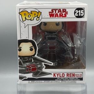215 Star Wars Kylo Ren with Tie Fighter 6 inch Funko Pop